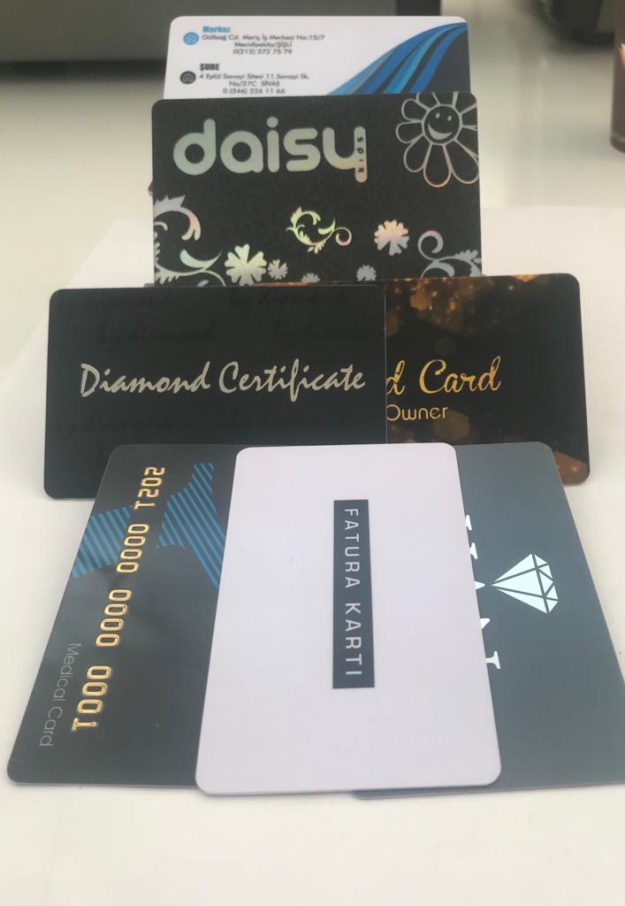 Plastik kartvizit, Pvc kartvizit, Pvc kartvizit üretimi, Plastik kartvizit imalatı